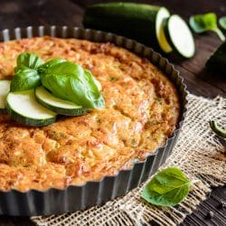 Tarte aux courgettes